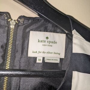 Kate Spade Black and White Dress